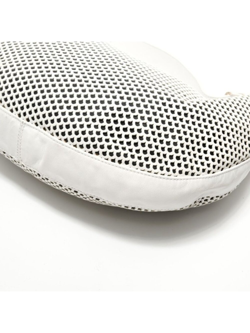 Dior Shoulder Bag Perforated Hobo Leather - Picture 6 of 10